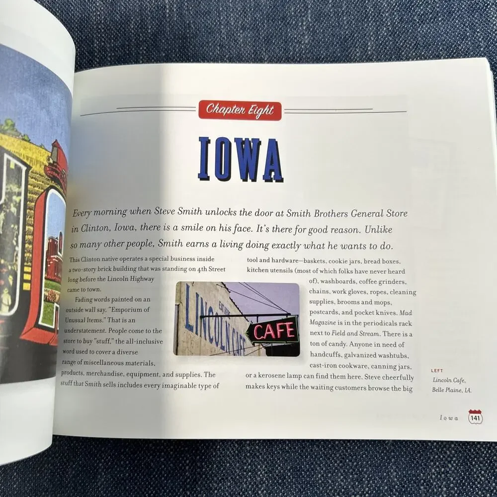 The Lincoln Highway : Coast to Coast Paperback Book Very Good Condition